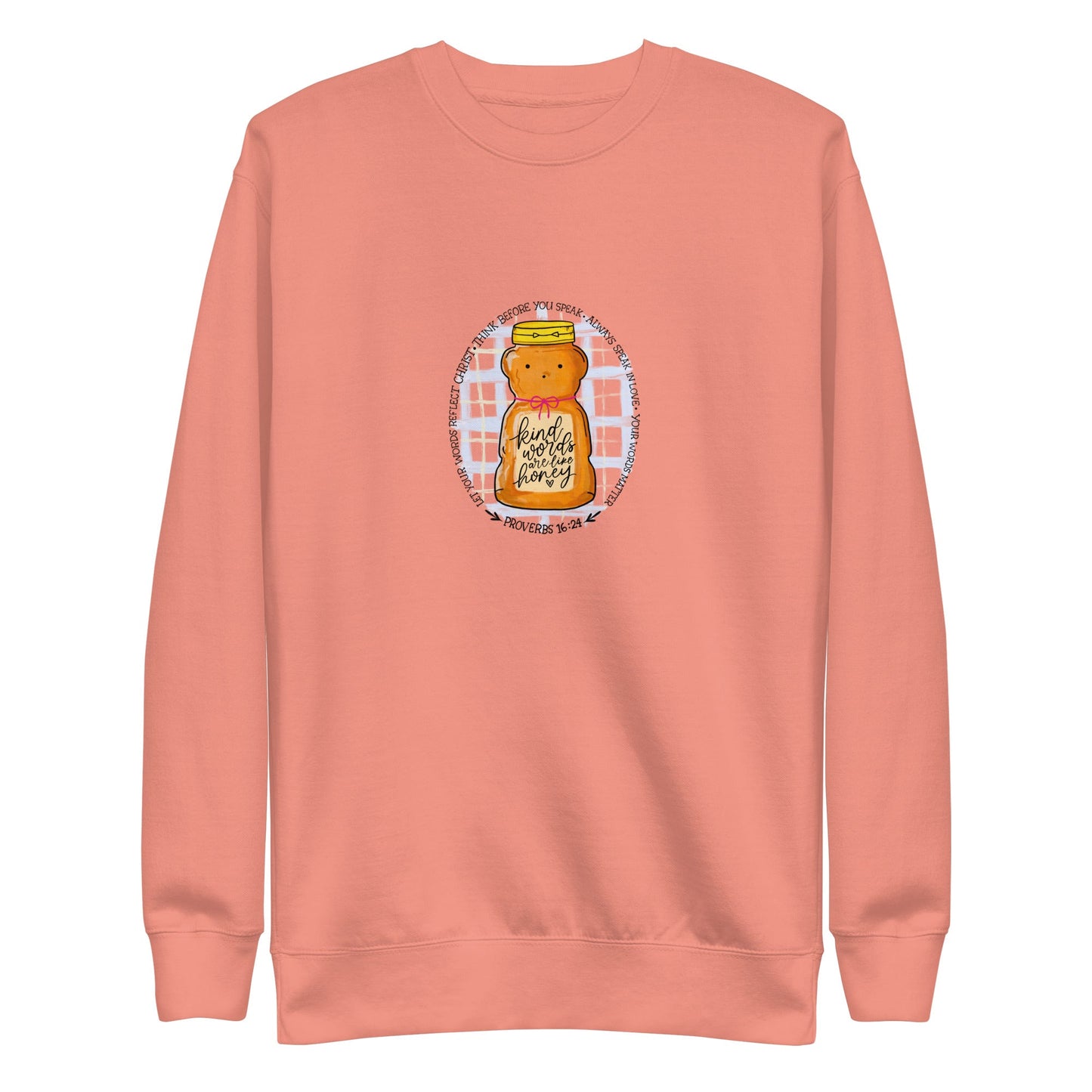 Kind Words Are Like Honey CrewneckHello Bella LLC