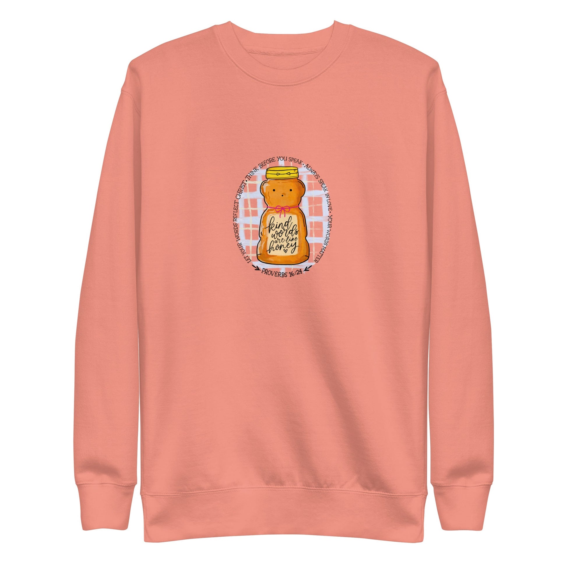 Kind Words Are Like Honey CrewneckHello Bella LLC