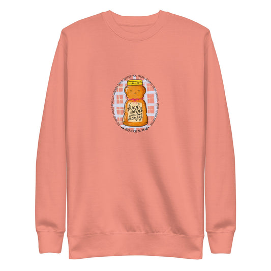 Kind Words Are Like Honey CrewneckHello Bella LLC