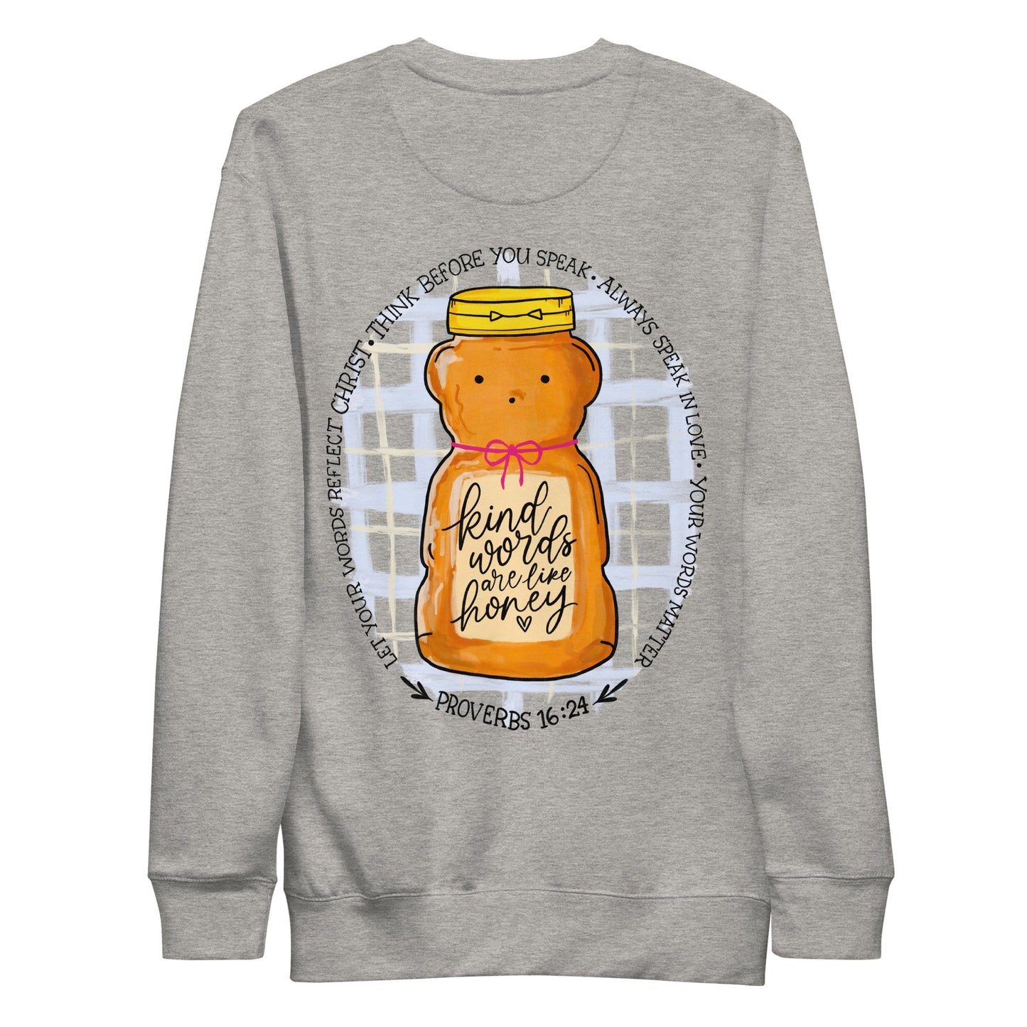 Kind Words Are Like Honey CrewneckHello Bella LLC