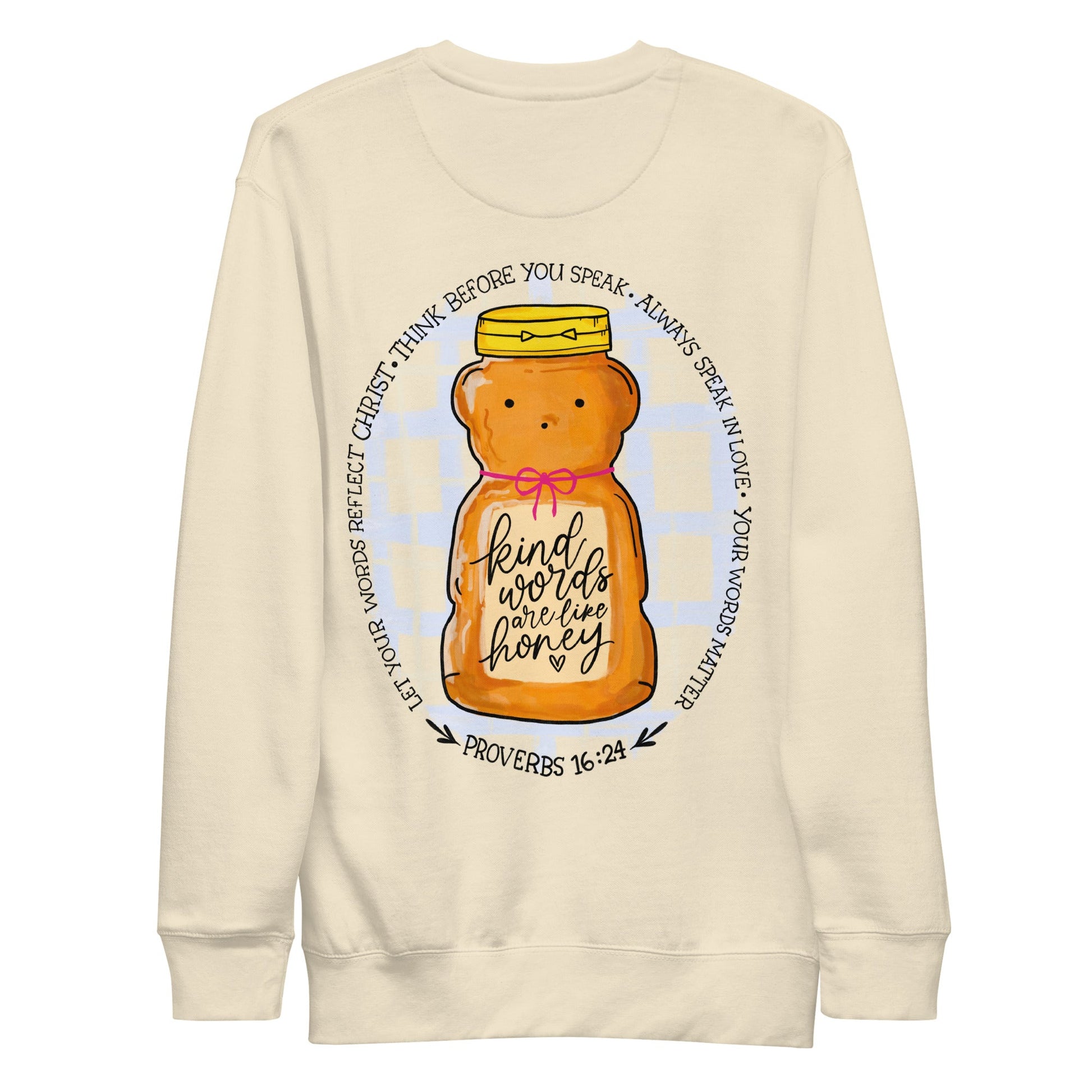 Kind Words Are Like Honey CrewneckHello Bella LLC