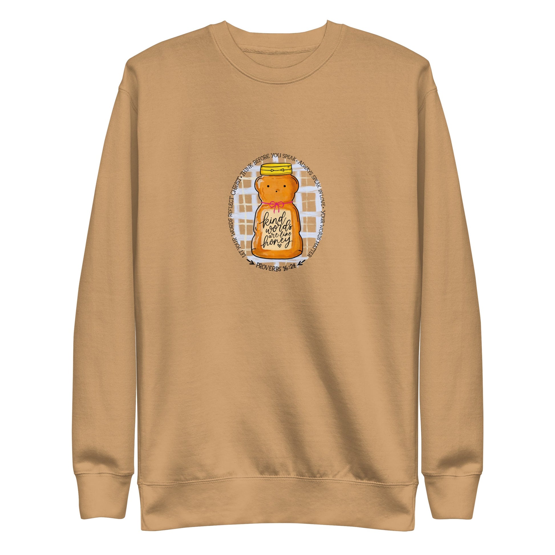 Kind Words Are Like Honey CrewneckHello Bella LLC