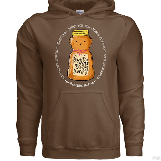 Kind Words Are Like Honey Soft HoodieWebster Wax Company