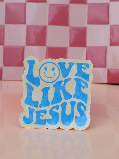 Love Like Jesus StickerWebster Wax Company