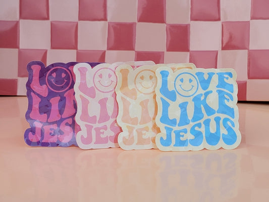 Love Like Jesus StickerWebster Wax Company