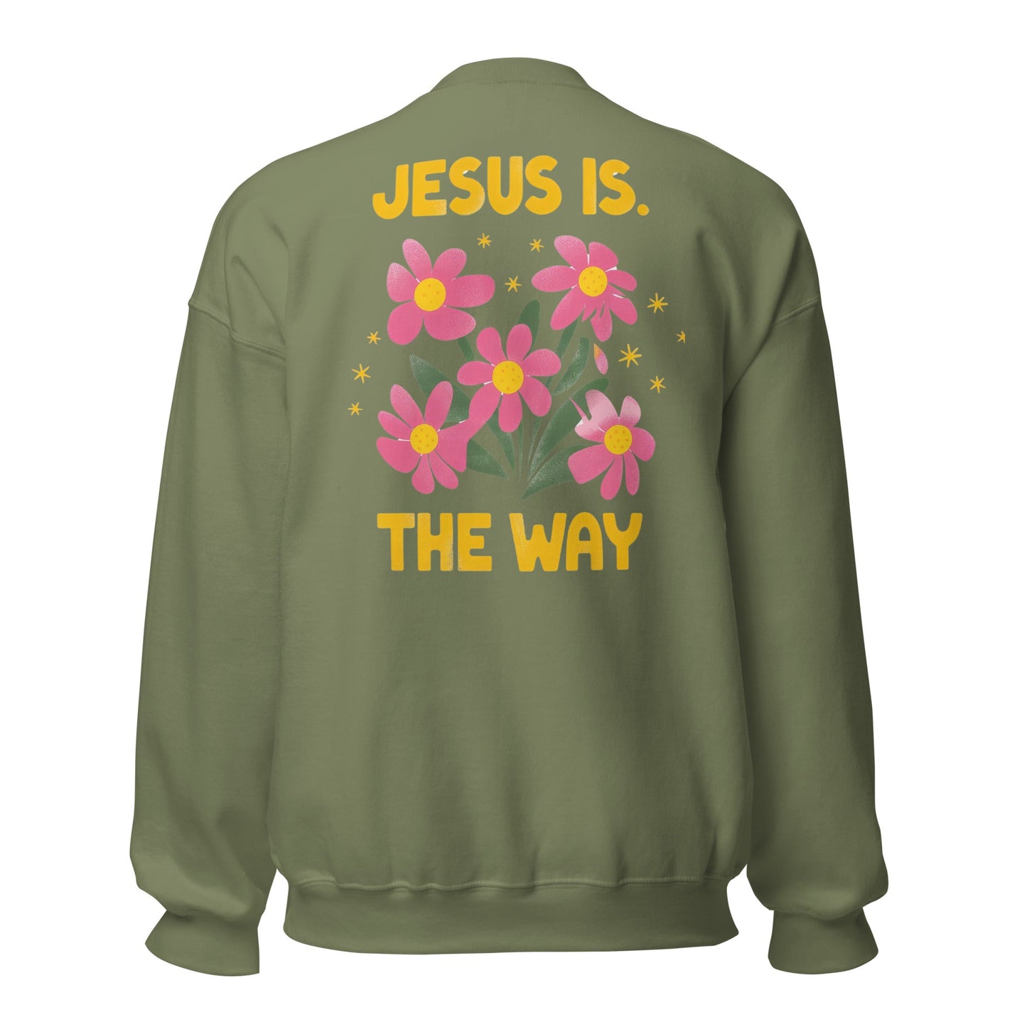 Make Heaven Crowded/Jesus is The Way CrewneckT - SHIRTHello Bella LLC