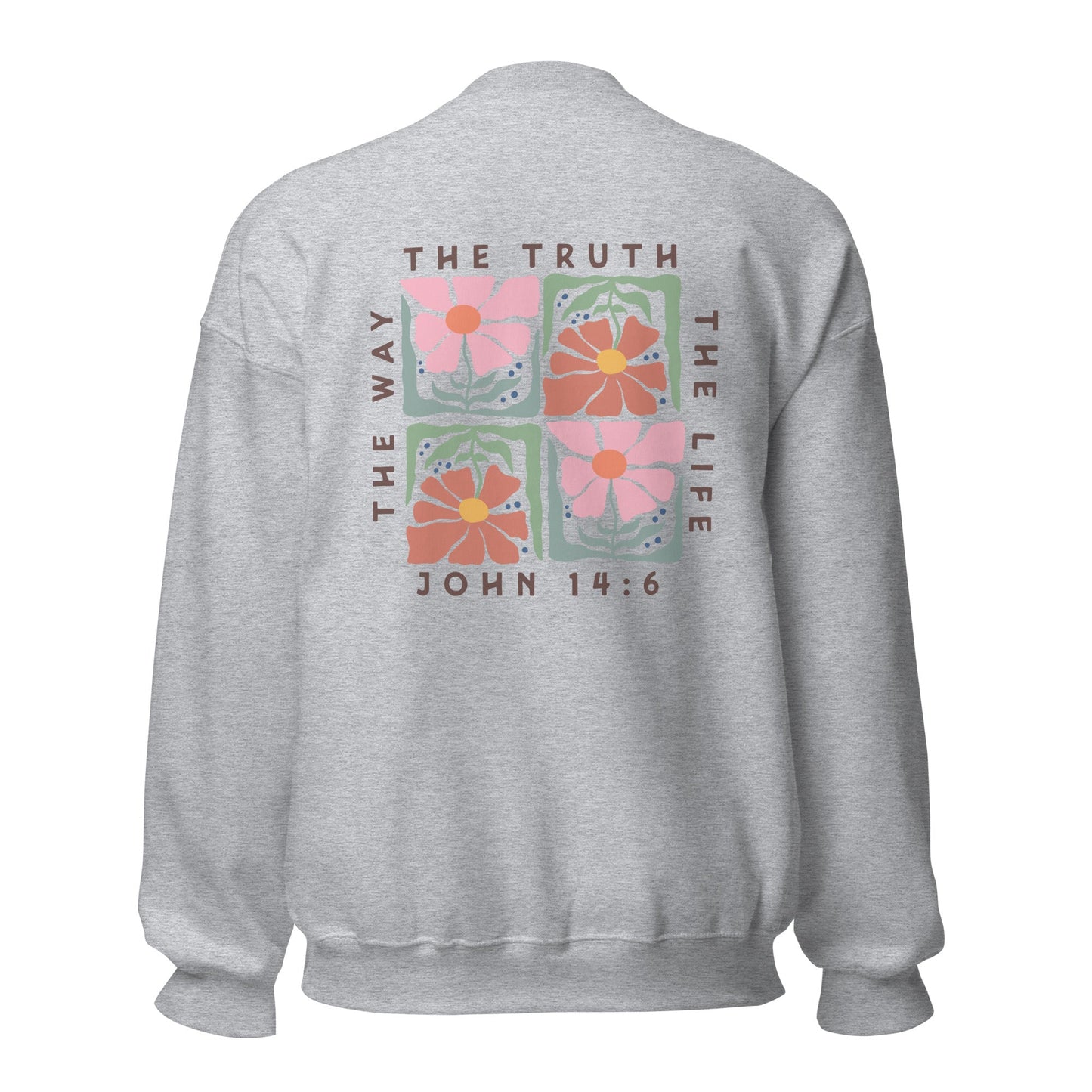 Make Heaven Crowded/The Way The Truth The Life CrewneckT - SHIRTHello Bella LLC