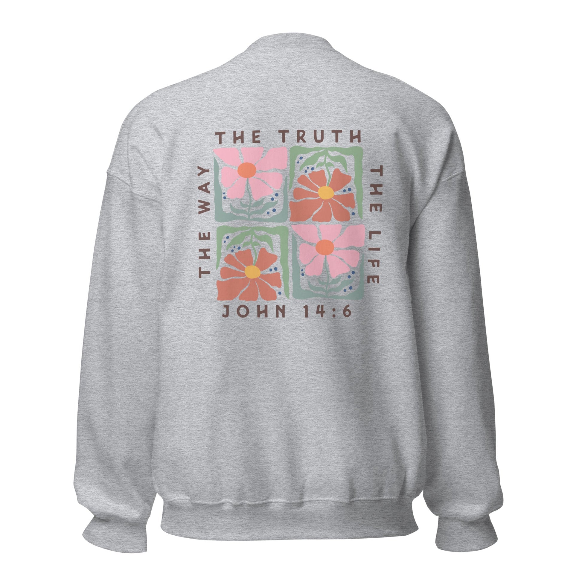 Make Heaven Crowded/The Way The Truth The Life CrewneckT - SHIRTHello Bella LLC