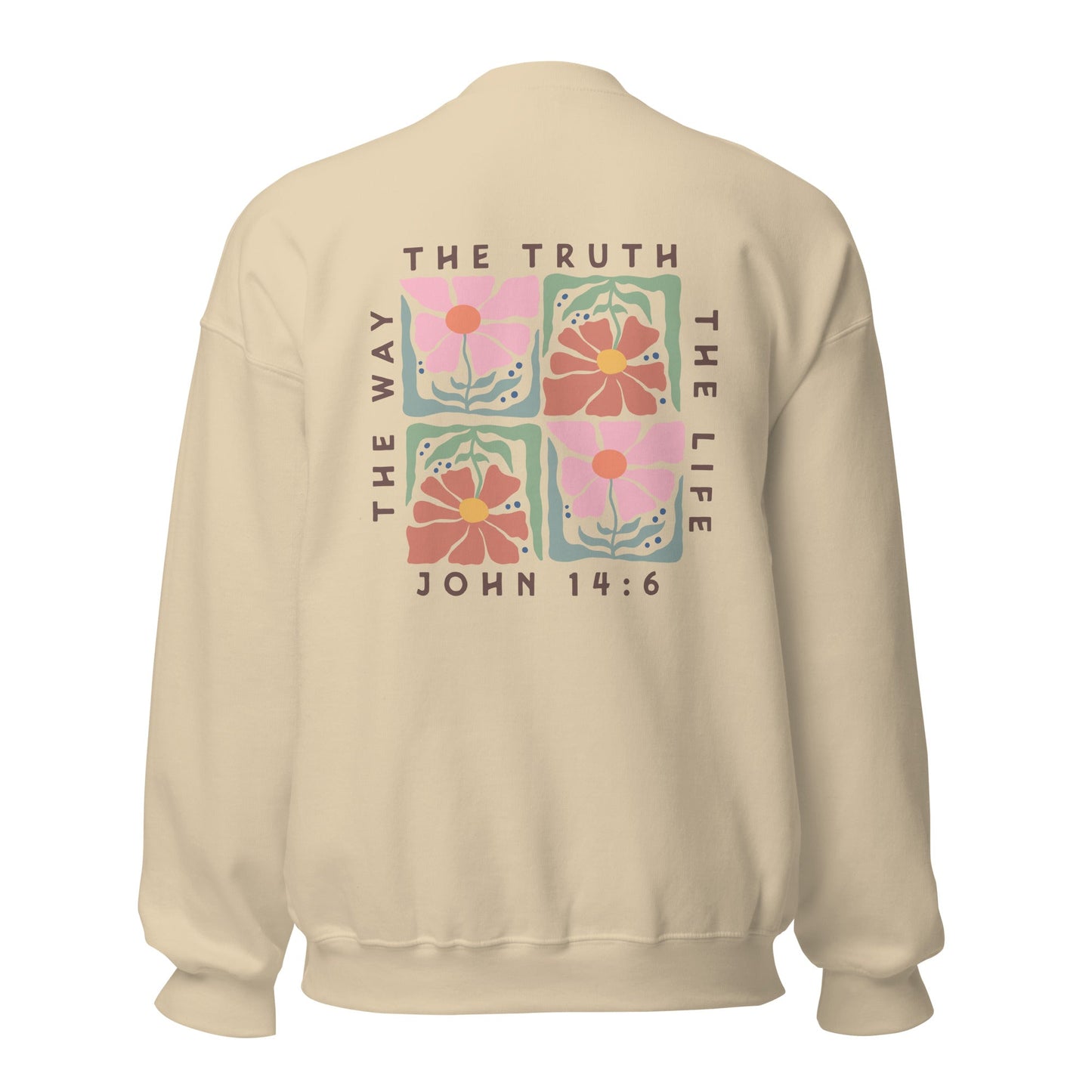 Make Heaven Crowded/The Way The Truth The Life CrewneckT - SHIRTHello Bella LLC