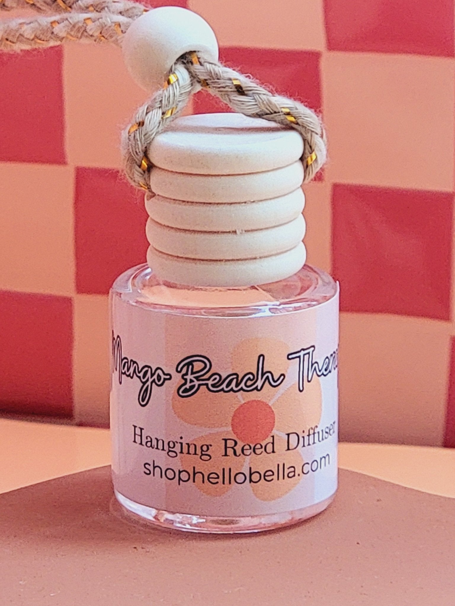 Mango Beach Therapy Hanging Car DiffuserWebster Wax Company