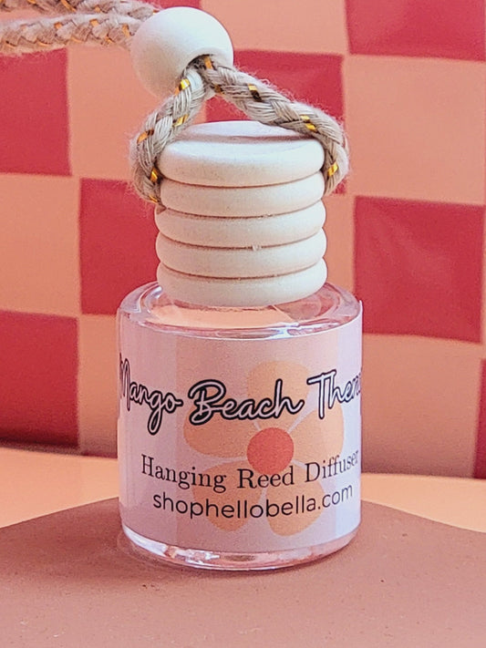 Mango Beach Therapy Hanging Car DiffuserWebster Wax Company
