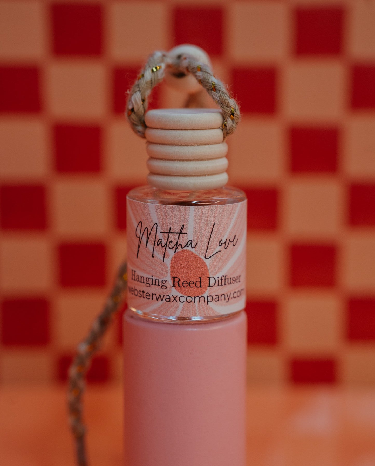 Matcha Love Hanging Car DiffuserWebster Wax Company