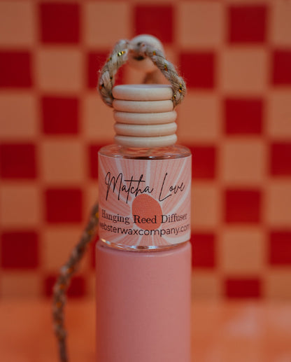 Matcha Love Hanging Car DiffuserWebster Wax Company