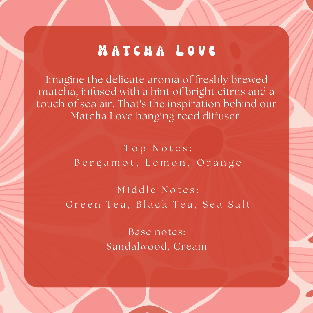 Matcha Love Hanging Reed DiffuserWebster Wax Company