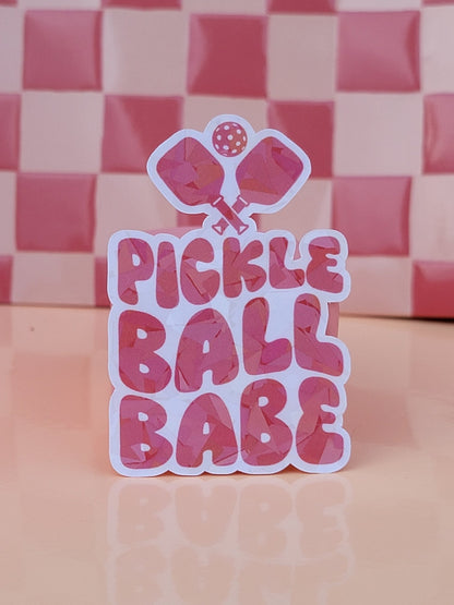 Pickle Ball Babe StickerWebster Wax Company