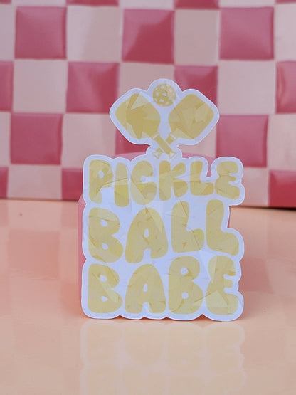 Pickle Ball Babe StickerWebster Wax Company