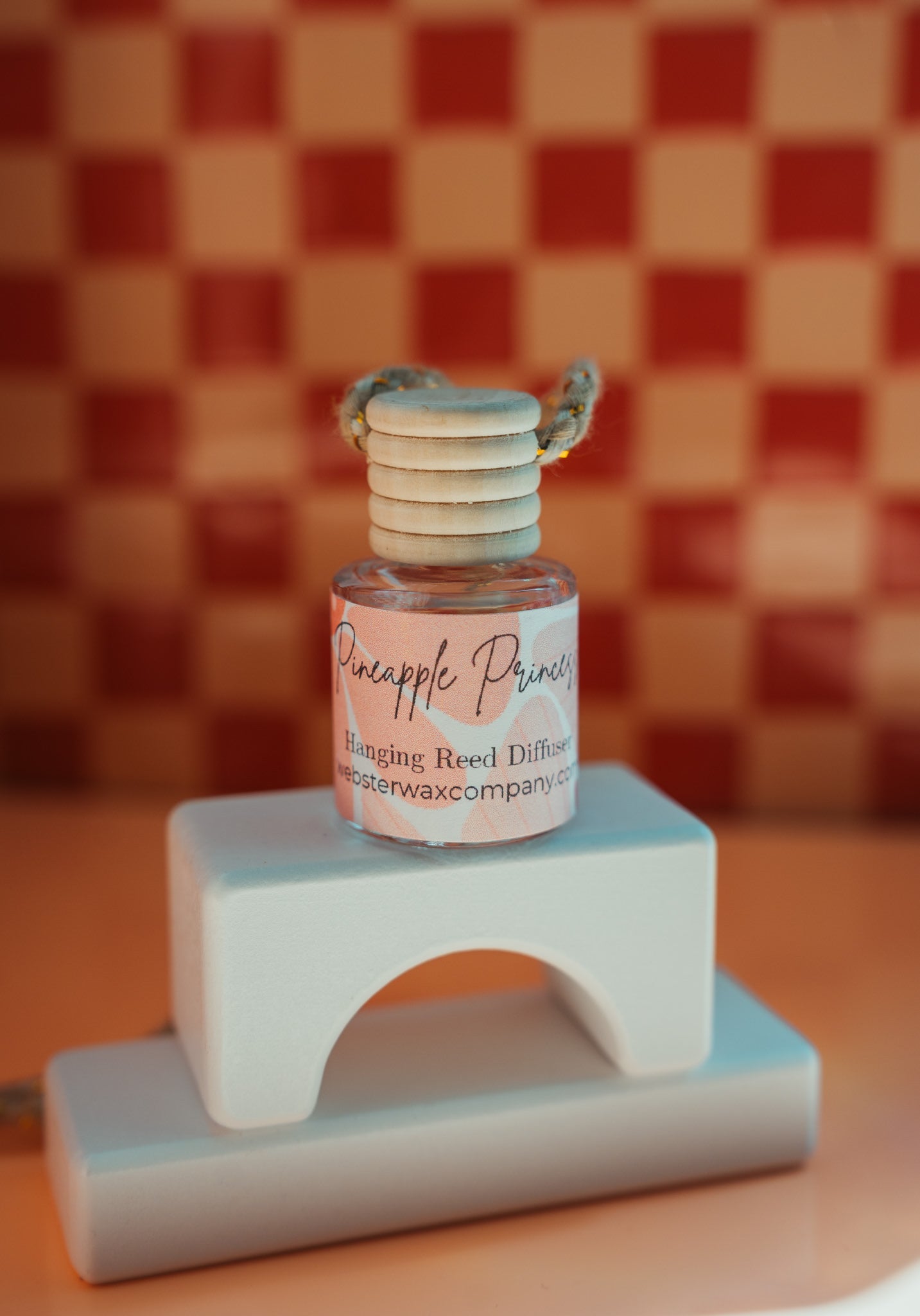 Pineapple Princess Hanging Car DiffuserWebster Wax Company