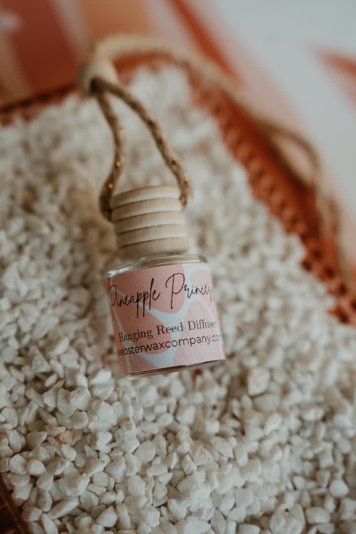 Pineapple Princess Hanging Reed DiffuserWebster Wax Company