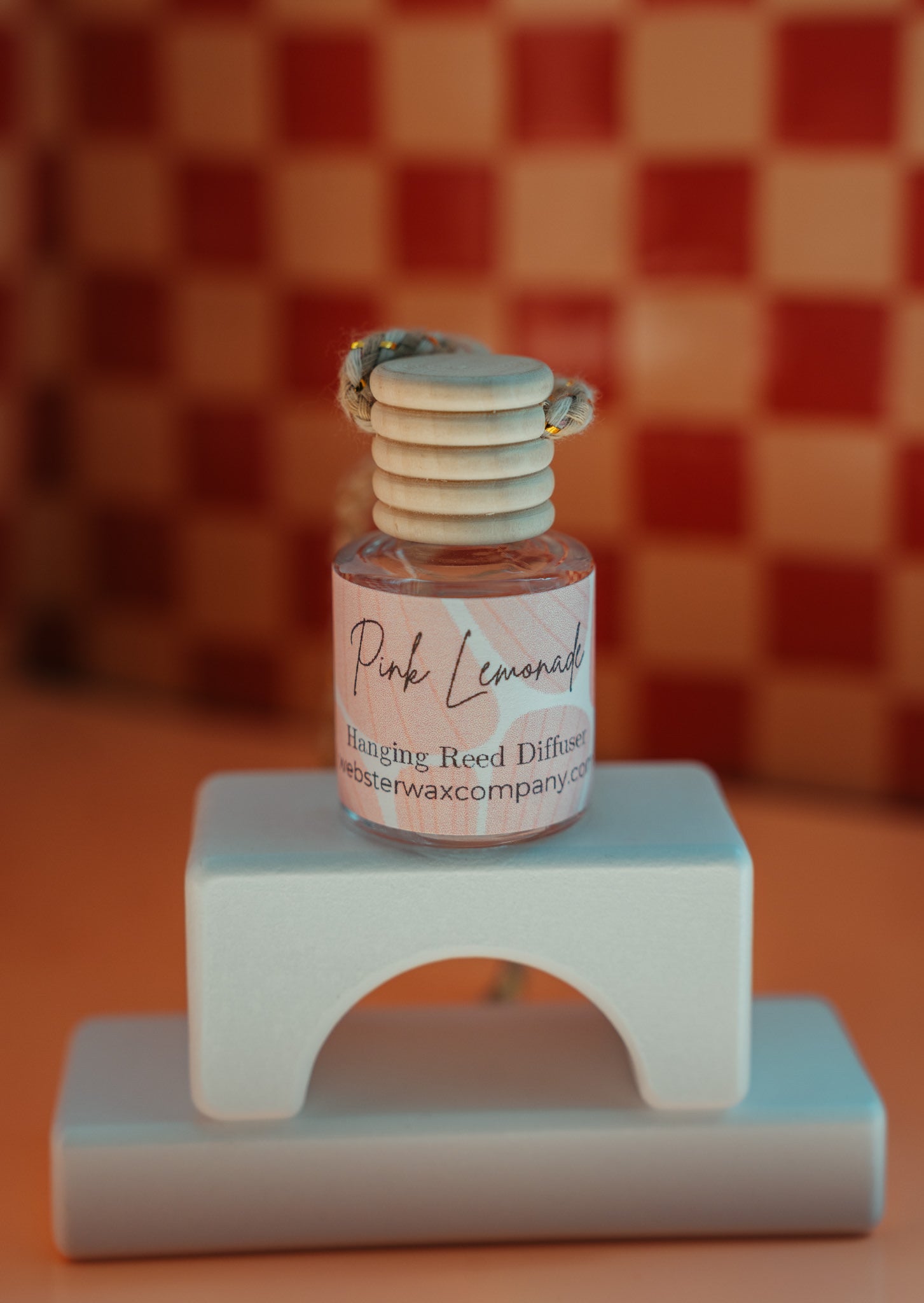 Pink Lemonade Hanging Car DiffuserWebster Wax Company