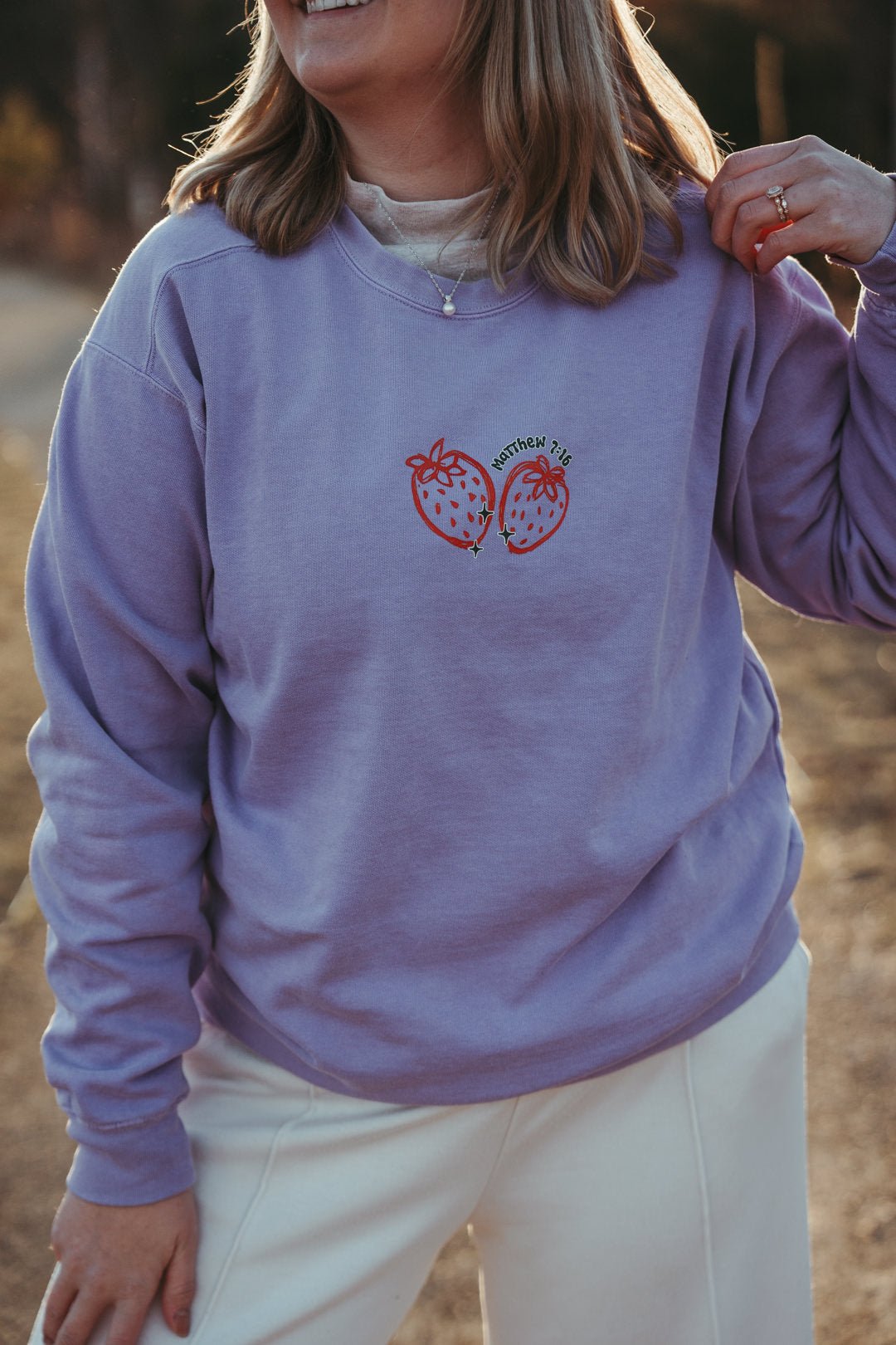 (PRE - ORDER) Matthew 7:16 By Their Fruit CrewneckWebster Wax Company