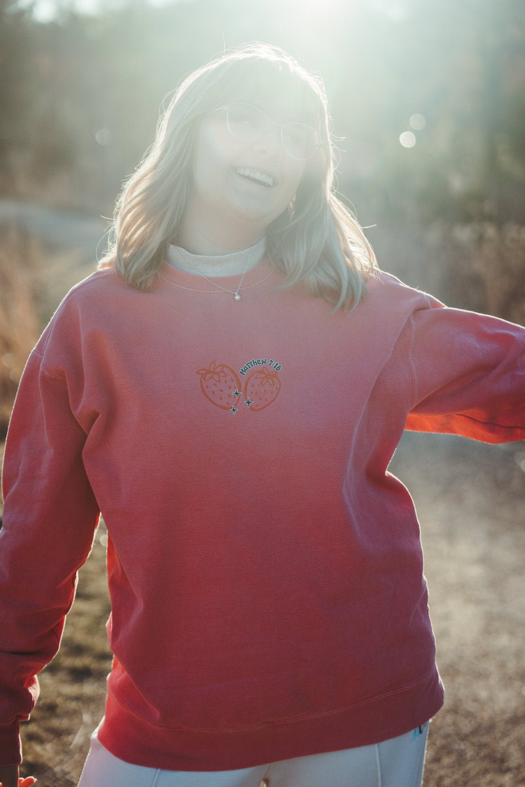 (PRE - ORDER) Matthew 7:16 By Their Fruit CrewneckWebster Wax Company