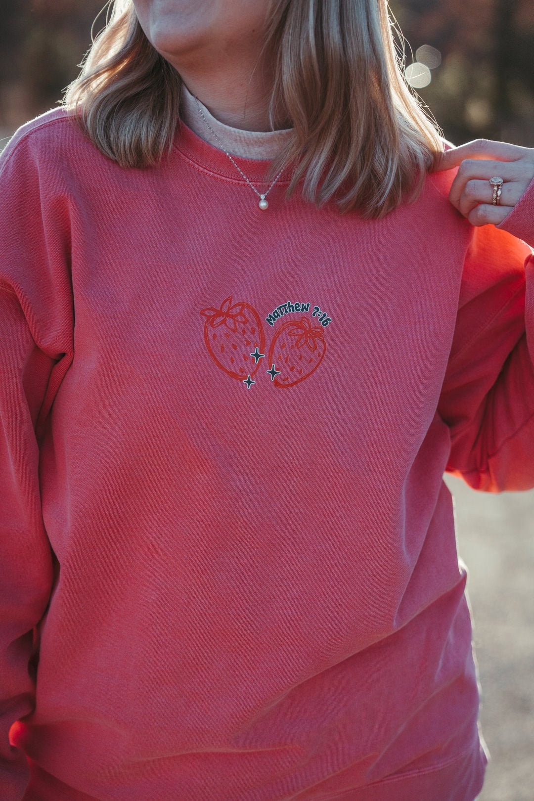 (PRE - ORDER) Matthew 7:16 By Their Fruit CrewneckWebster Wax Company