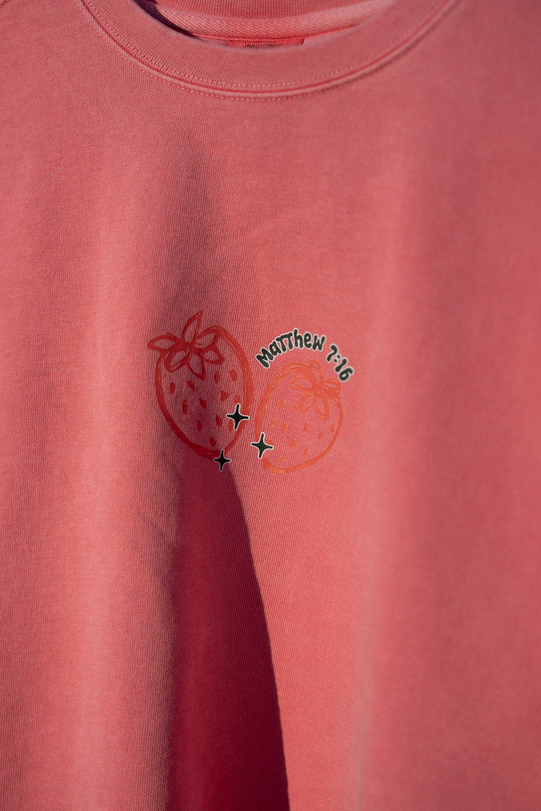 (PRE - ORDER) Matthew 7:16 By Their Fruit CrewneckWebster Wax Company