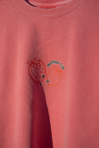 (PRE - ORDER) Matthew 7:16 By Their Fruit CrewneckWebster Wax Company