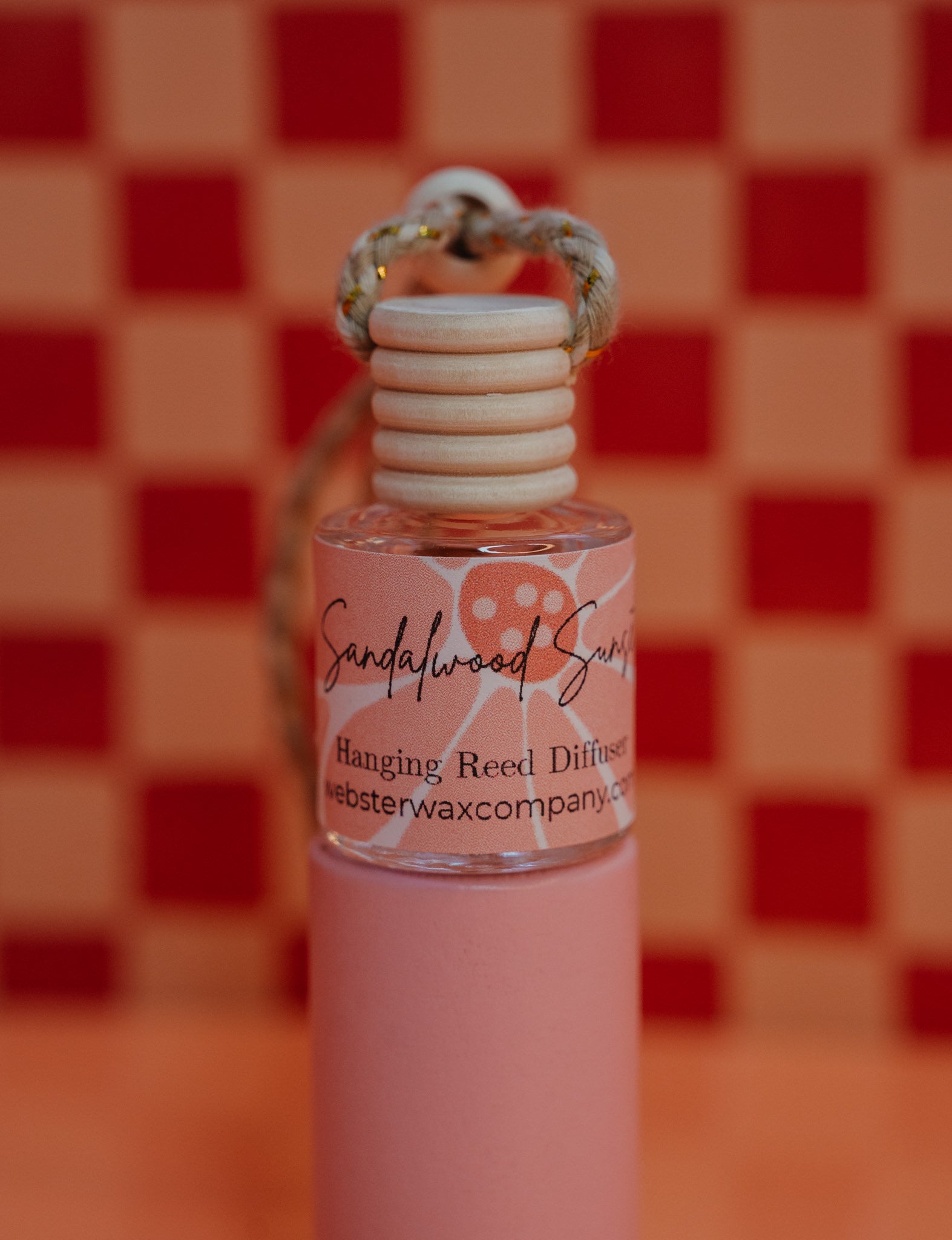 Sandalwood Sunset Hanging Car DiffuserWebster Wax Company