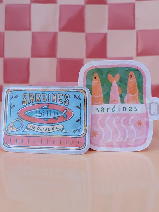 Sardines StickerWebster Wax Company