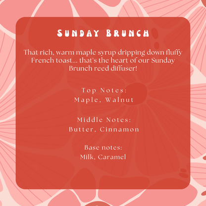 Sunday Brunch Hanging Reed DiffuserWebster Wax Company