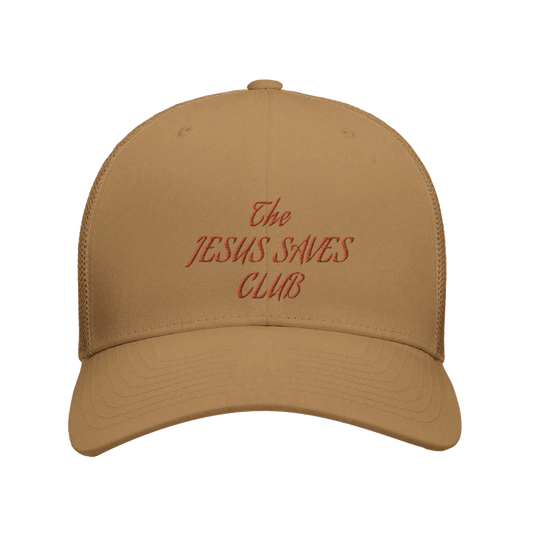 The Jesus Saves Club HatPrint MaterialHello Bella LLC