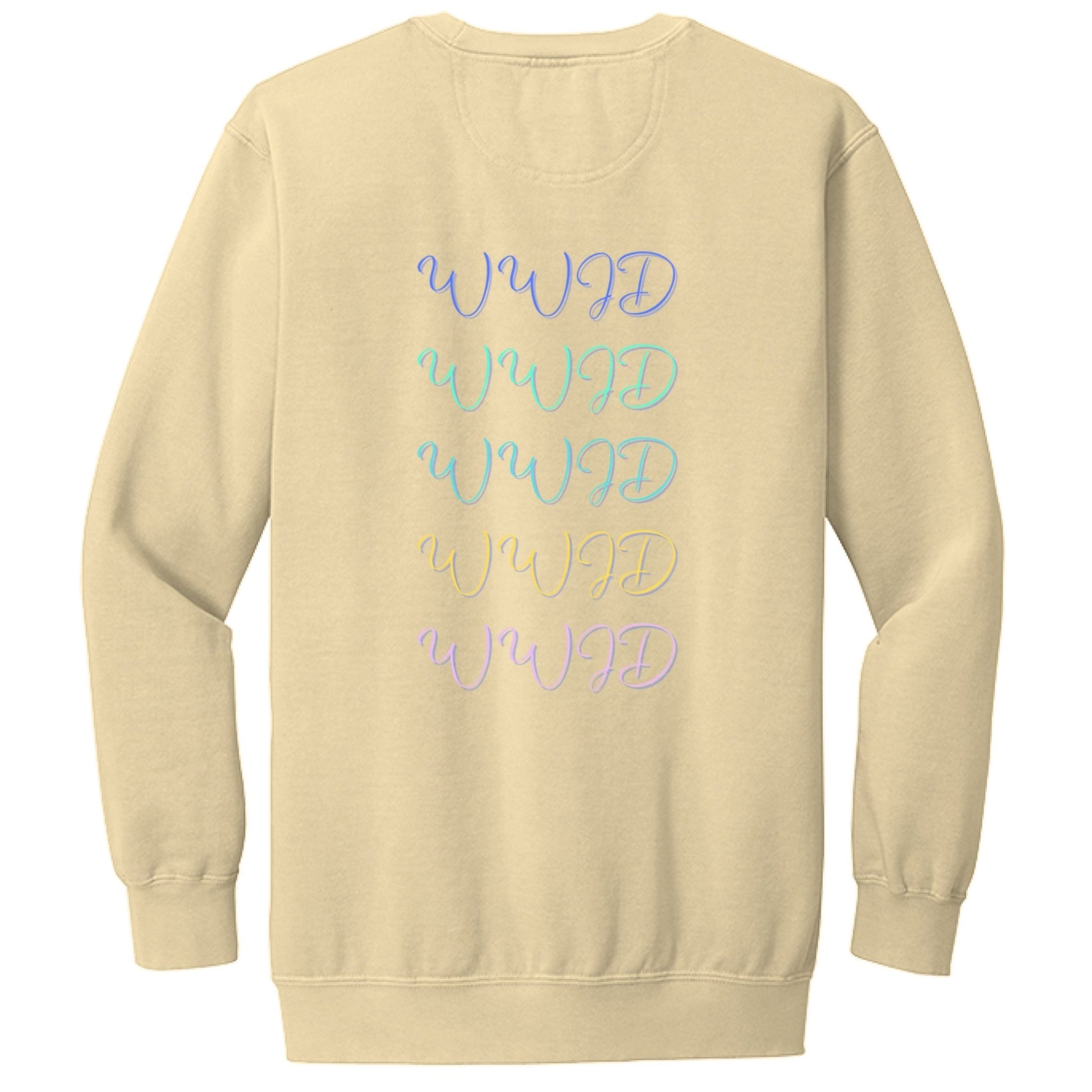WWJD Yellow CrewneckHello Bella LLC